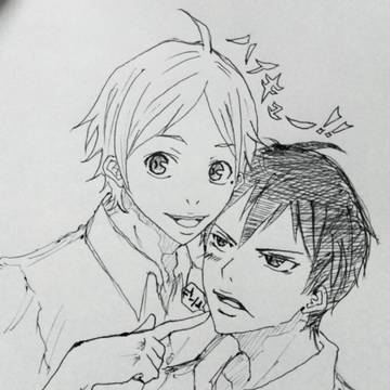 落書き＠ハイキュー！！
