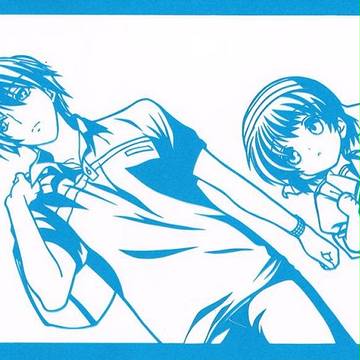 【切り絵】CLANNAD　朋也＆汐