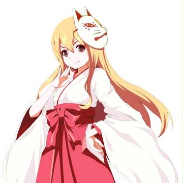 巫女さん立ち絵