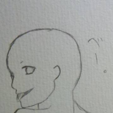 あっかんべー。