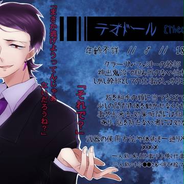 【殺伐街】テオドール【マフィア街】