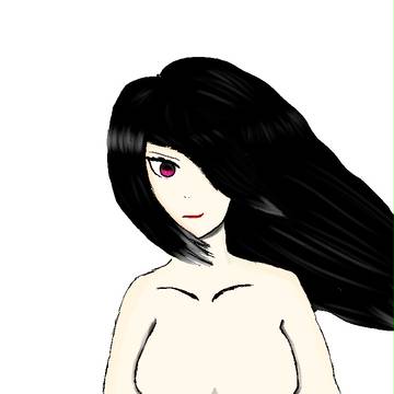 冷たい目さん・塗ってみた
