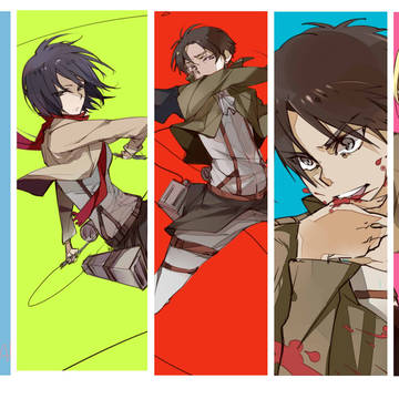 進撃の巨人　最近の落書き