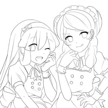 ご奉仕しますわ~!