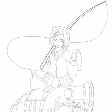 ★マシンルアー線画