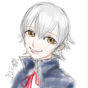 シロの笑顔