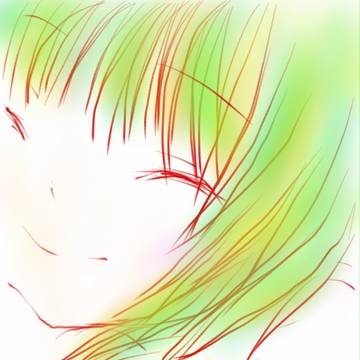 前の席のおんなのこ