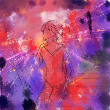 夕焼け