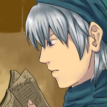 読書するテリー