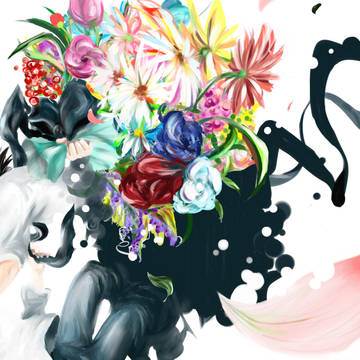 影と花束