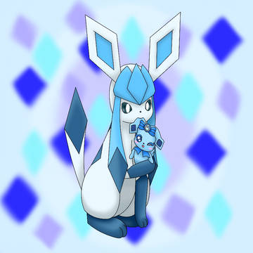 グレイシアとラケルちゃん！