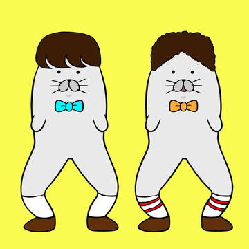 ハピファミ×足ザラシ！ものまね篇