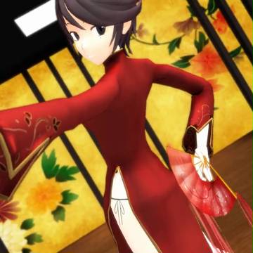【MMD】高千穂節子（チャイナ）【閃光のナイトレイド】