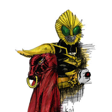 仮面ライダービースト バッファマント