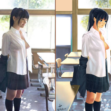 二次元VS三次元