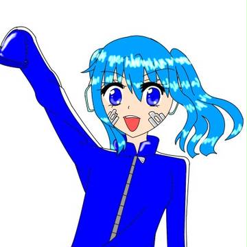 エネちゃん描き途中っ