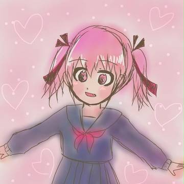 セーラー服の女の子