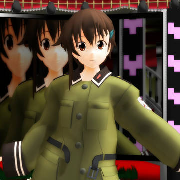 【MMD】空深彼方【ソ・ラ・ノ・ヲ・ト】