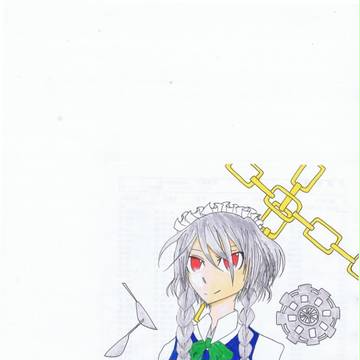 初描き咲夜