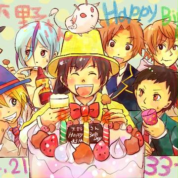 Happy　Birthday 下野紘さん！！