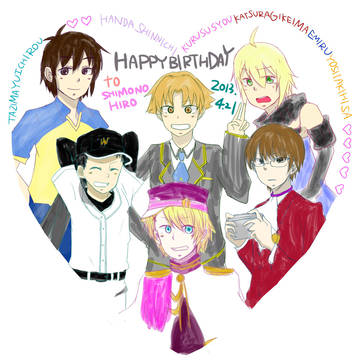 下野紘さん誕生日！！