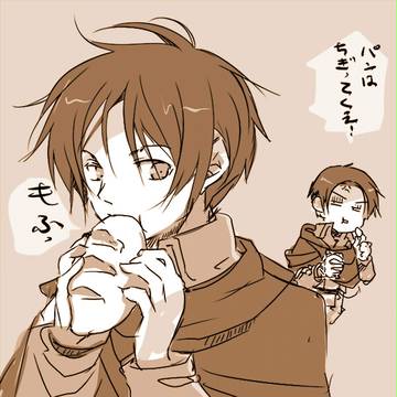 らくがきとまんがでリヴァエレの進撃してみた