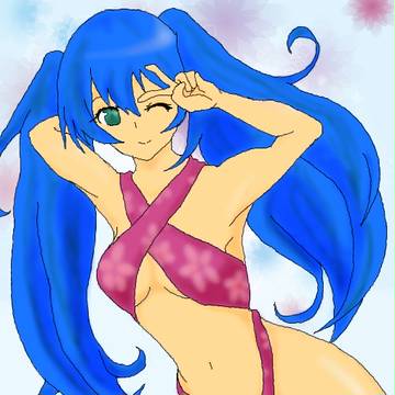 水着ミク