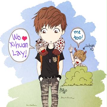 wo xihuan lay! ^u^