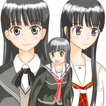 黒髪さん