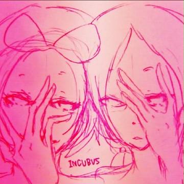 ラッパーさん落書き