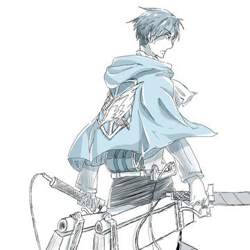 【進撃の】落書き兵長【巨人】