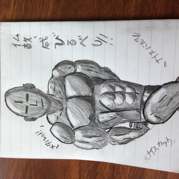 授業中に描いた落書き その4