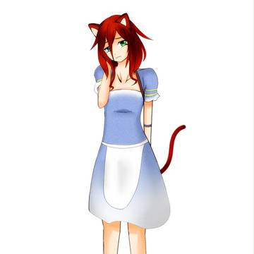 ネコミミミニスカメイド