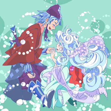 雪女と氷男子