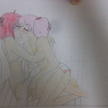 G○rl_fr○en○s5巻のキスシーンをちなあかにしてみた
