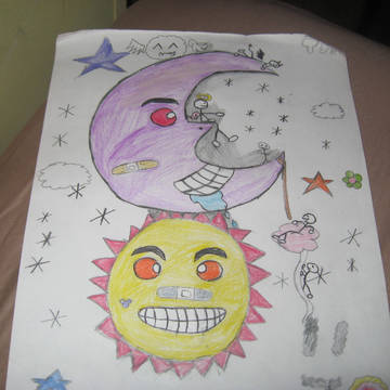sun and moon