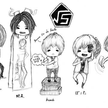 √5 ROOT FIVE@線画