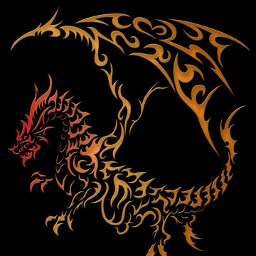 ドラゴンのトライバル9