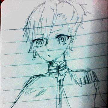 美風藍ちゃん落書き