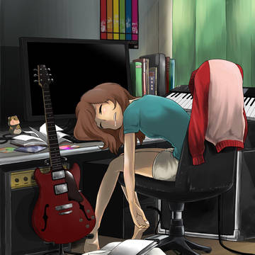 寝オチ子