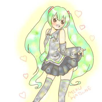 ふわふわミクちやん！