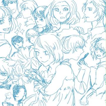 おりきゃらくがき