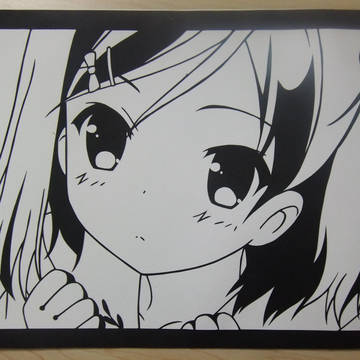 【切り絵】　筒隠月子　【変態王子と笑わない猫。】
