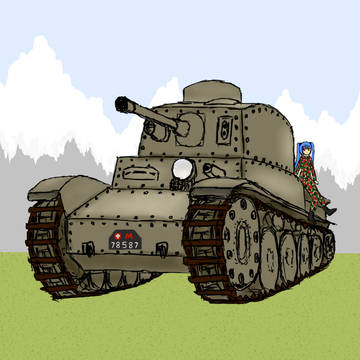ストラーフとアルプスの軽戦車-Pzw.39-