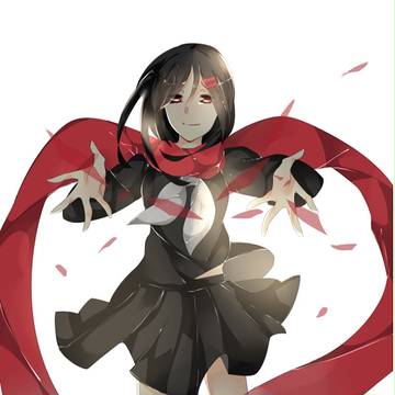 茜色