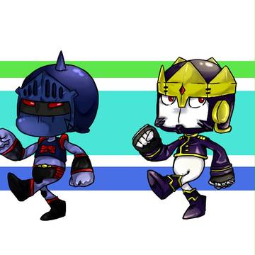 二頭身ウォズとロビン家