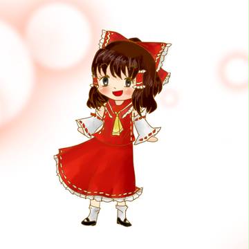 デフォルメ霊夢