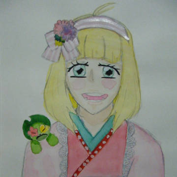 しえみちゃんとニーちゃん