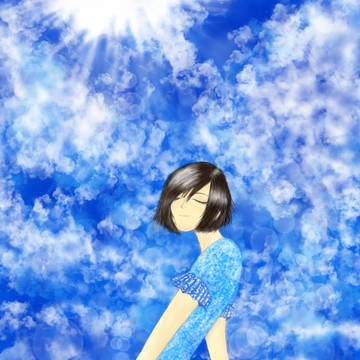 風を感じて