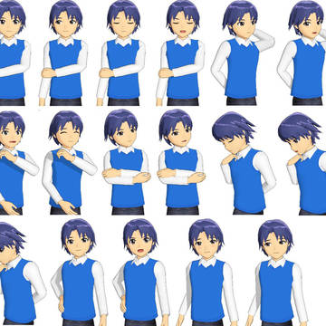 如月優立ち絵ver1.1